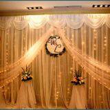 Pipe and Drape Kits for Wedding Stage Backdrop Decoration thumbnail-1