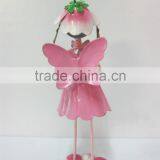 Garden Flower Fairy Painted Iron Flower Fairy Garden Decoration thumbnail-5