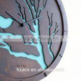 Modern Wall Clock Bird, Wall Clock Large, Wooden Clock, Wood Decor, Handmade Wall Clock, Animal Clock, Plywood Wall Clock, Uniqu thumbnail-2