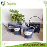 China Custom Black Promotional Indoor Decorative Metal Small Vintage Watering Can thumbnail-1