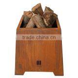 FO-9F07 High Quality Block Corten Steel Fire Pits thumbnail-1