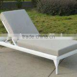 Hot Sell Black Wicker Lounger With Wheels Bathtub Lounge Chair thumbnail-5