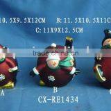 Ceramic Christmas Set (christmas Tree and Snowman)-Ceramic Christmas Items thumbnail-1