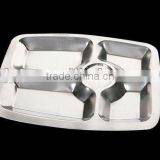 2016 Stainless Steel Serving Tray Dining Room Plate thumbnail-5