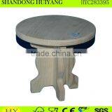 FSC Pine Wood Stool Wholesale thumbnail-1