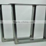 Black Powder Coated Trapezoid Metal Industrial Table Feet,furniture Metal Leg thumbnail-3
