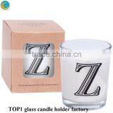 Candle Jars With Lids Glass Candle Jars With Gold RhinestonesBlack Frosted Cylinder Votive Candle thumbnail-5