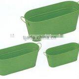 Metal Oval Tub thumbnail-1