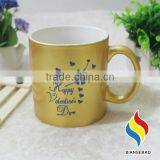 Electroplating Gold Ceramic Coffee Mugs thumbnail-2