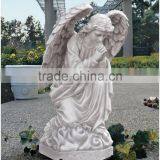 Marble Statues Large Outdoor Angel Sculptures for Cemetery thumbnail-2