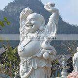 Large Outdoor Sculptures Marble Carving Maitreya Buddha Vietnam Marble Sculptures