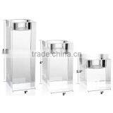 Candle Holders Elegant Crystal Tealight Holders thumbnail-4