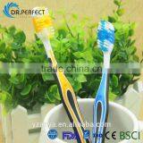 Dental Care Rubber Bristle Rubber Handle With Cleaner Adult Toothbrush thumbnail-1