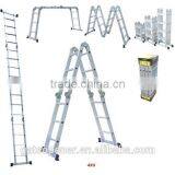 Aluminum Folding Scaffold Multi-Purpose Ladder 12.5-Feet / 350 lb thumbnail-1