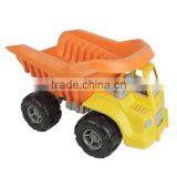 Dongguan Toy Big Plastic Dump Truck Yellow Cab and Orange Dump From ICTC Factory thumbnail-1