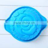 Flower Mould Cake Pan Bread Pizza Baking Tray Silicone Mold thumbnail-3