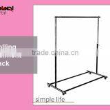 New Product Collapsible Clothing Display Folding Garment Hanging Rack thumbnail-5