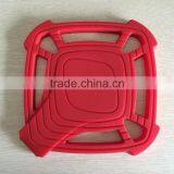 Wholesale Food Grade Silicone Trivet Mat With Spoon Rest Silicone Pot Mat thumbnail-4