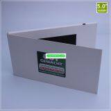 Promotion A4 A5 5'' Lcd Video Brochure Card and Invitation Lcd Video Greeting Card thumbnail-2