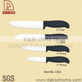 Factory in Yangjiang 4 Pieces Good Quality Color Handle Zirconia Chef/Paring Knife