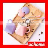 UCHOME Chinese Factory Custom Logo Colorful Porcelain Sublimation Coffee Ceramic Mug thumbnail-3