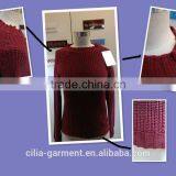 2015 New Fashion Knitting Sweater With Long Sleeve Pullover thumbnail-4