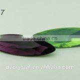 Wholesale Garment Applied Loose Simulated SW Colorful Rhinestone For Wedding Dress thumbnail-3