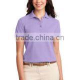 2016 Latest High Quality Solid Slim Multiple Colour Woman's Polo T-Shirt thumbnail-3