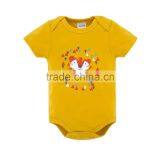 2017 Baby Jumpsuit Cute Fox Design 100% Cotton Baby Rompers For Short Sleeve thumbnail-1