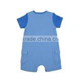 Dinosaur Pattern Baby Animal Romper Cotton Knitted Romper Bodysuit thumbnail-2