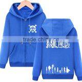 Popular High Quality Zipper Hoodie Theme ONE PIECE CVC(65/35) thumbnail-2