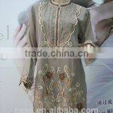 Lady Cotton Embroidery Blouse Skirt thumbnail-5