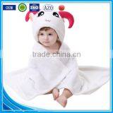 China Supplier Embroidered Velour Customized Flannel Wholesale Hooded Towel Clothes Baby Clothing Design Babyhood thumbnail-6