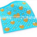 Organic Cotton Baby Towel Cute Cartoon Print Kids Face Cloth Wholesale thumbnail-5