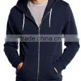 Men's Basic Zip Through Long Sleeve Hoodie thumbnail-1