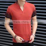 2016 New Design Slim Fit Soft Polyester /cotton Blend Fashion Men Polo Shirt Wholesale thumbnail-4