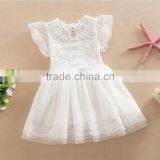 2017 Girl Lace Tulle Dress Girl Princess Dress With Lace thumbnail-3