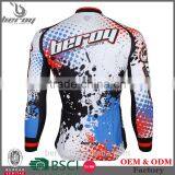 BEROY Men's Long Sleeves Bicycle Garment, Winter Mountain Bike Clothes thumbnail-3
