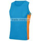 Guangzhou Shandao OEM Wholesale Casual Summer 95% Cotton 5% Spandex Women Gold Gym Blank Breathable Quick Dry Fitness Singlet thumbnail-5