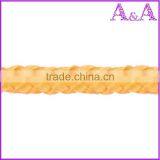 2017 Latest 4mm - 64mm 3-strand Twist Floating Yellow Color Synthetic Polypropylene PP Rope for Electricity thumbnail-3