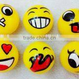 Flashing TPR Bounce Ball Skip Ball Rubber Bounce Ball Emoji Ball thumbnail-2