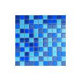 Swimming Pool Spa Glass Mosaic Tile Blue Blend thumbnail-3