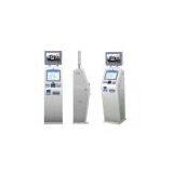 Touch Screen Mutifunction Interactive Information Access Loby Dual Screen Kiosk