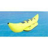 Yellow Inflatable Banana Boat BB01, 0.9mm Thick(32oz) PVC Tarpaulin Water Sled