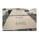 Solid Surface Countertop Eased Edge Anti Pollution Resteraunt White Artificial Stone
