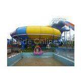 Commercial Outdoor Space Bowl Water Slide Water Park Equipment , 12m Height thumbnail-1