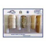 W14 Fastening Casing Plastic Dowel For Railway , Screw Anchor Dowel thumbnail-1