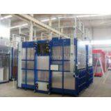 Custom Blue Construction Hoist Parts Building Lifter Single Cage 2.5 x1.3 x 2.5 m