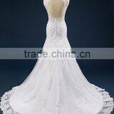 New Style Elegant A-Line Sweatheart Neckline and Sleeveless Lace Wedding Dress AS41401 thumbnail-4