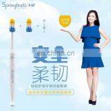 100% non-toxic medical grade silicone brush pregnant toothbrush